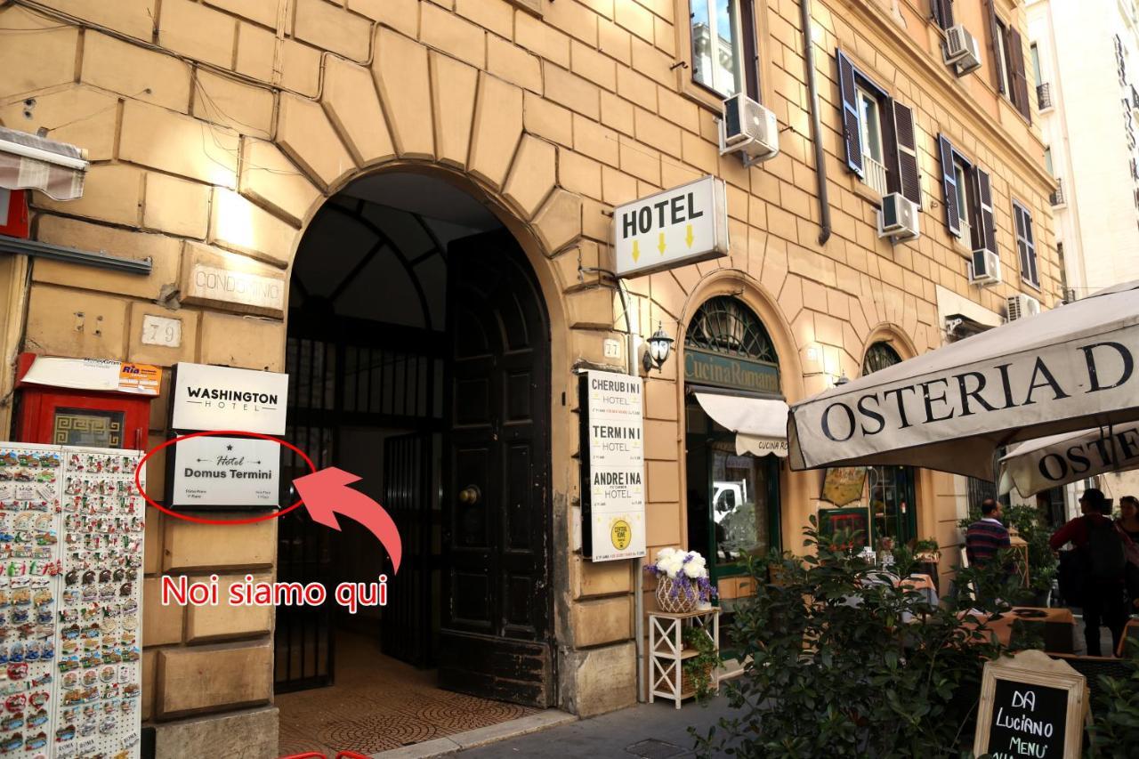 רומא Hotel Domus Termini מראה חיצוני תמונה